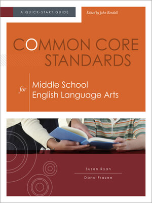 cover image of Common Core Standards for Middle School English Language Arts